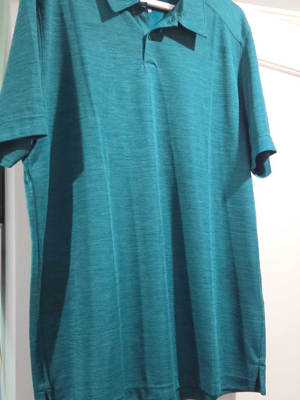 Oakley Teal Green Short-Sleeve Polo